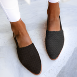 Image of Women's Woven Pointed Toe Mules