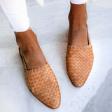 Image of Women's Woven Pointed Toe Mules