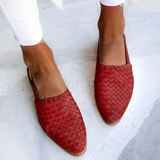Image of Women's Woven Pointed Toe Mules